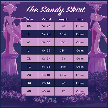 Stitch Shoppe Hercules Muses Sandy Skirt, Image 2